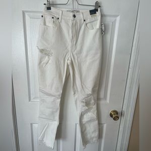 Abercrombie & Fitch Curve Love Mom Jean Size 4R / 27, new with tags
